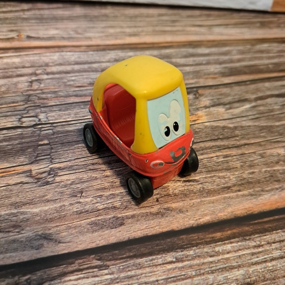 Little Tikes Cozy Coupe Miniature Toy Car Red Yellow Classic MGA VINTAGE